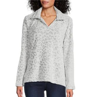 SLIMSATIONS CHEETAH PLUSH TOP