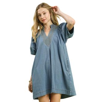 REMONTE Denim Mini Dress